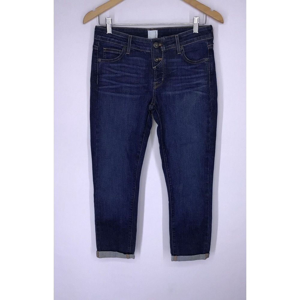 Rich & Skinny Power House Women's Cropped Denim Jeans Size 27